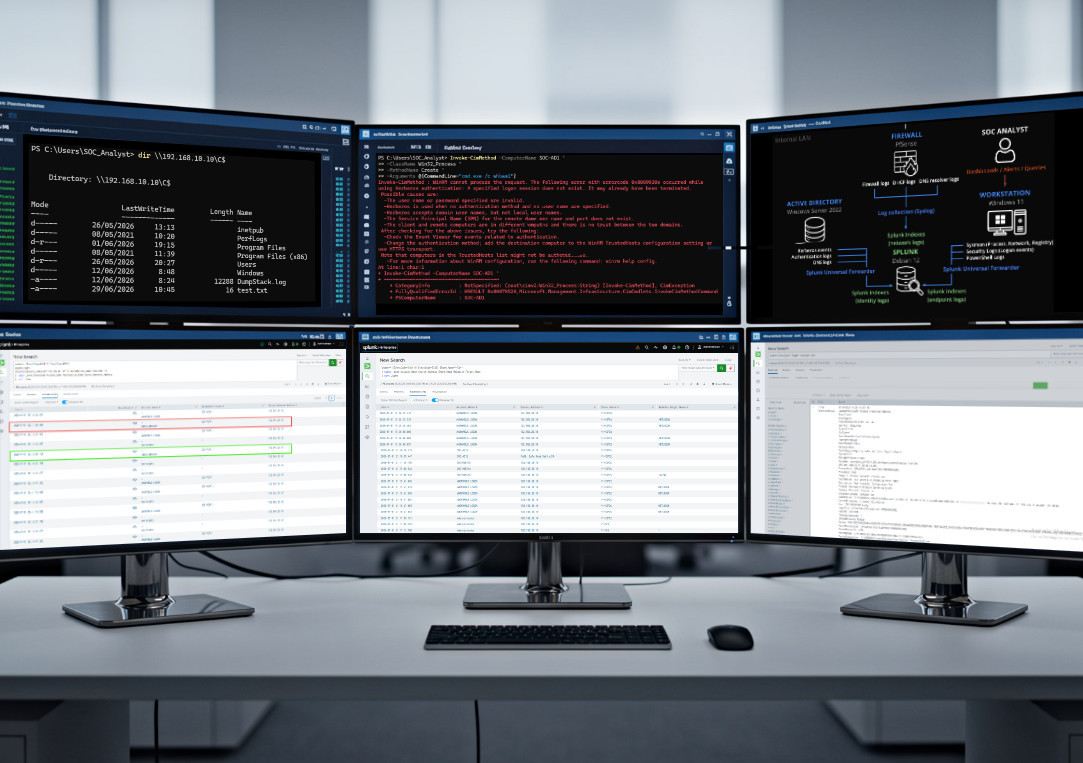 Investigating Lateral Movement and Authentication Activity in Active Directory Using Splunk