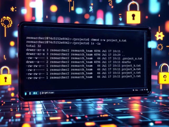 Managing File Permissions in Linux Using chmod