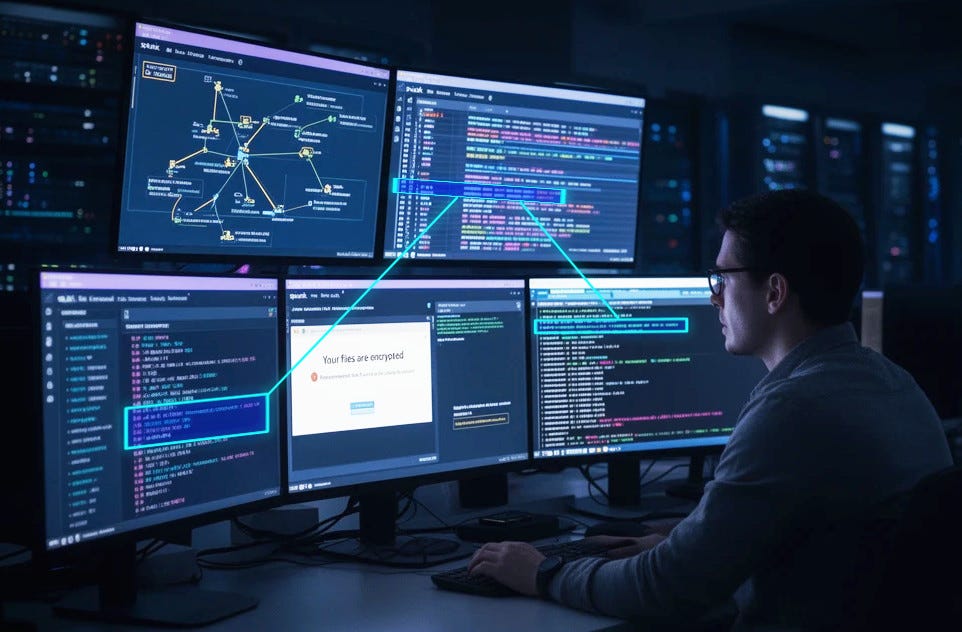 Unraveling a Ransomware Attack Chain: TryHackMe First Shift CTF — Task 8: Promotion Night
